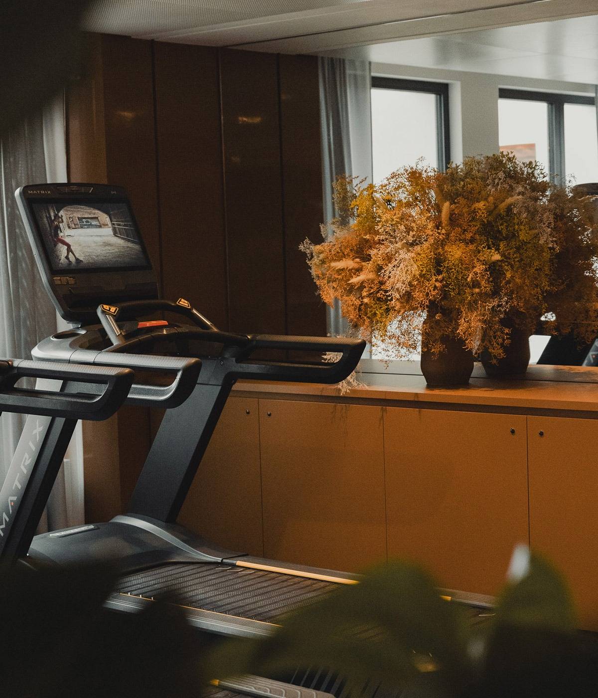 巴黎 SO/ Paris 健身房跑步機區