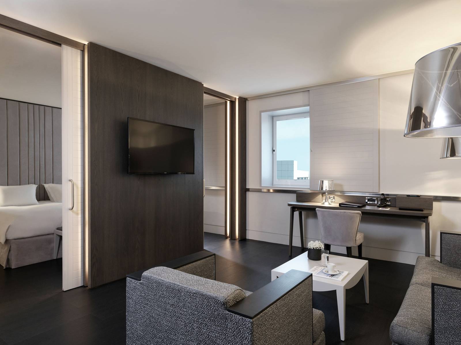 雅典機場 Sofitel Junior Suite 起居區