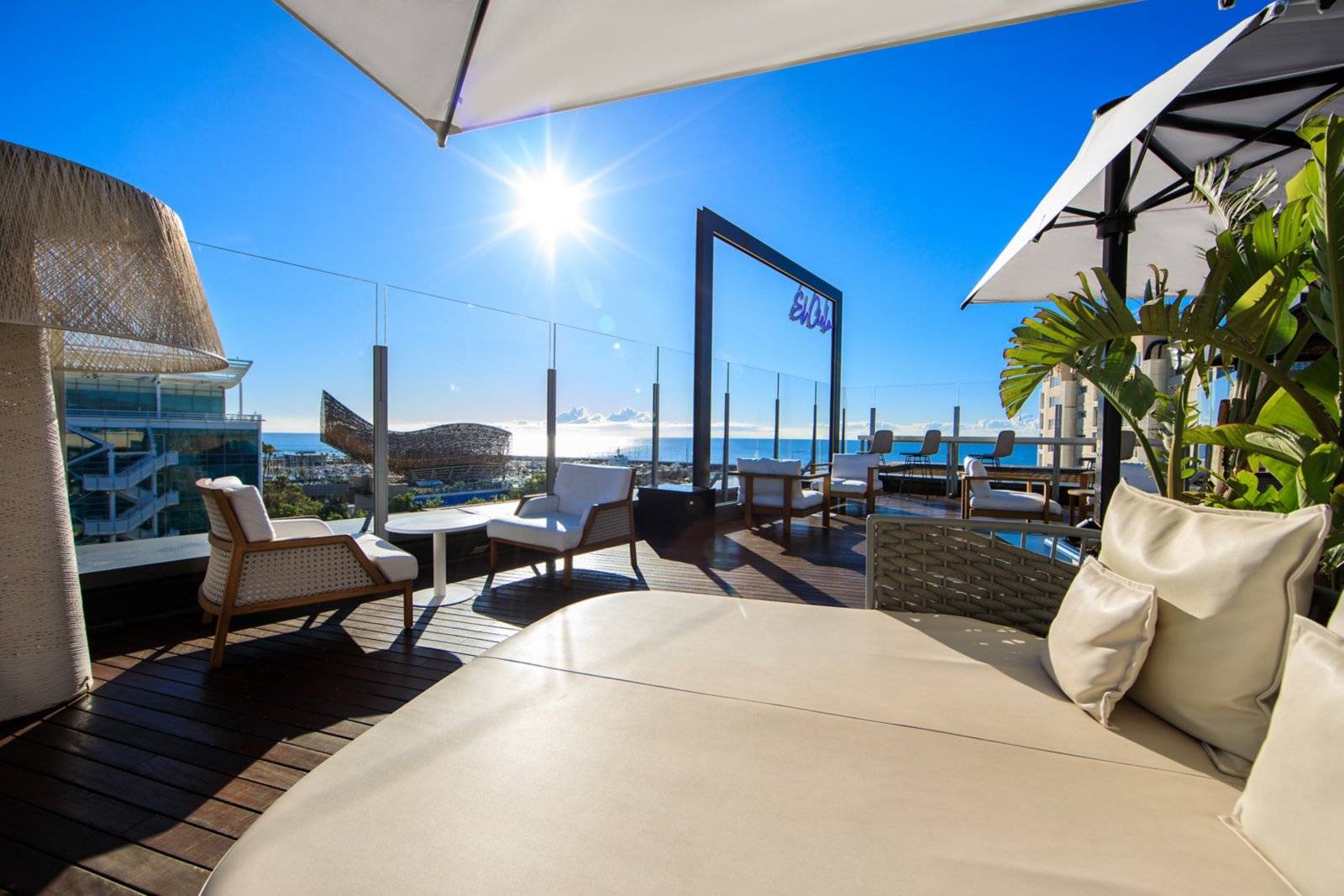 巴塞隆納 Sofitel Barcelona Skipper 套房露台