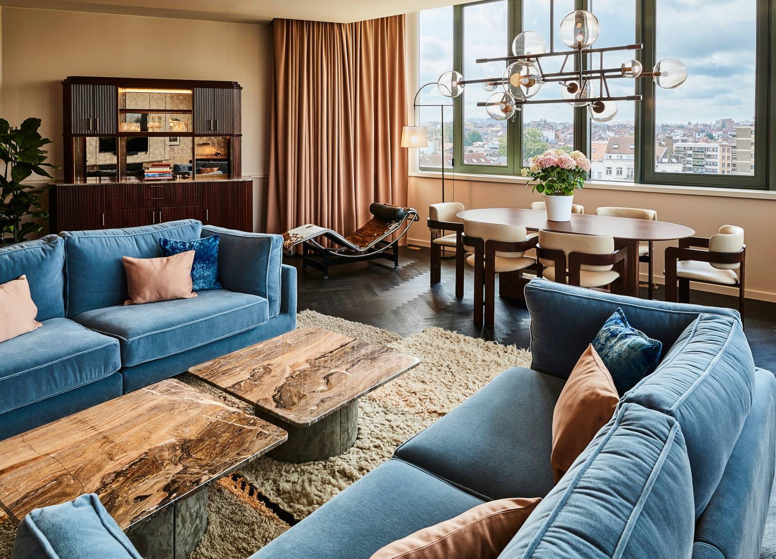 布魯塞爾 Sofitel Brussels Europe Le Appartement 客廳