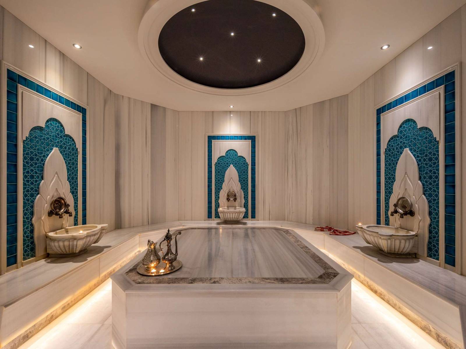Sofitel SPA 土耳其浴 Hamam 大理石浴台
