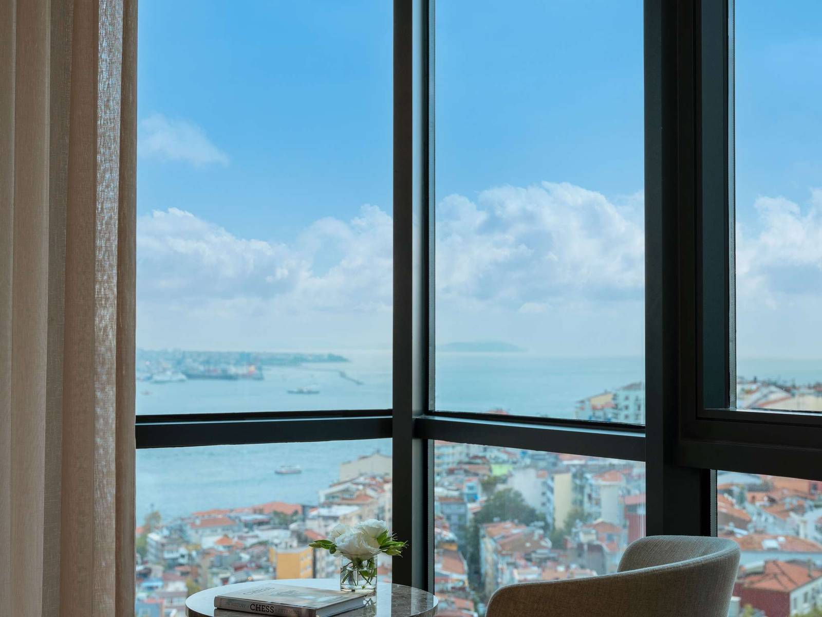 Prestige Suite 落地窗外的博斯普魯斯海峽