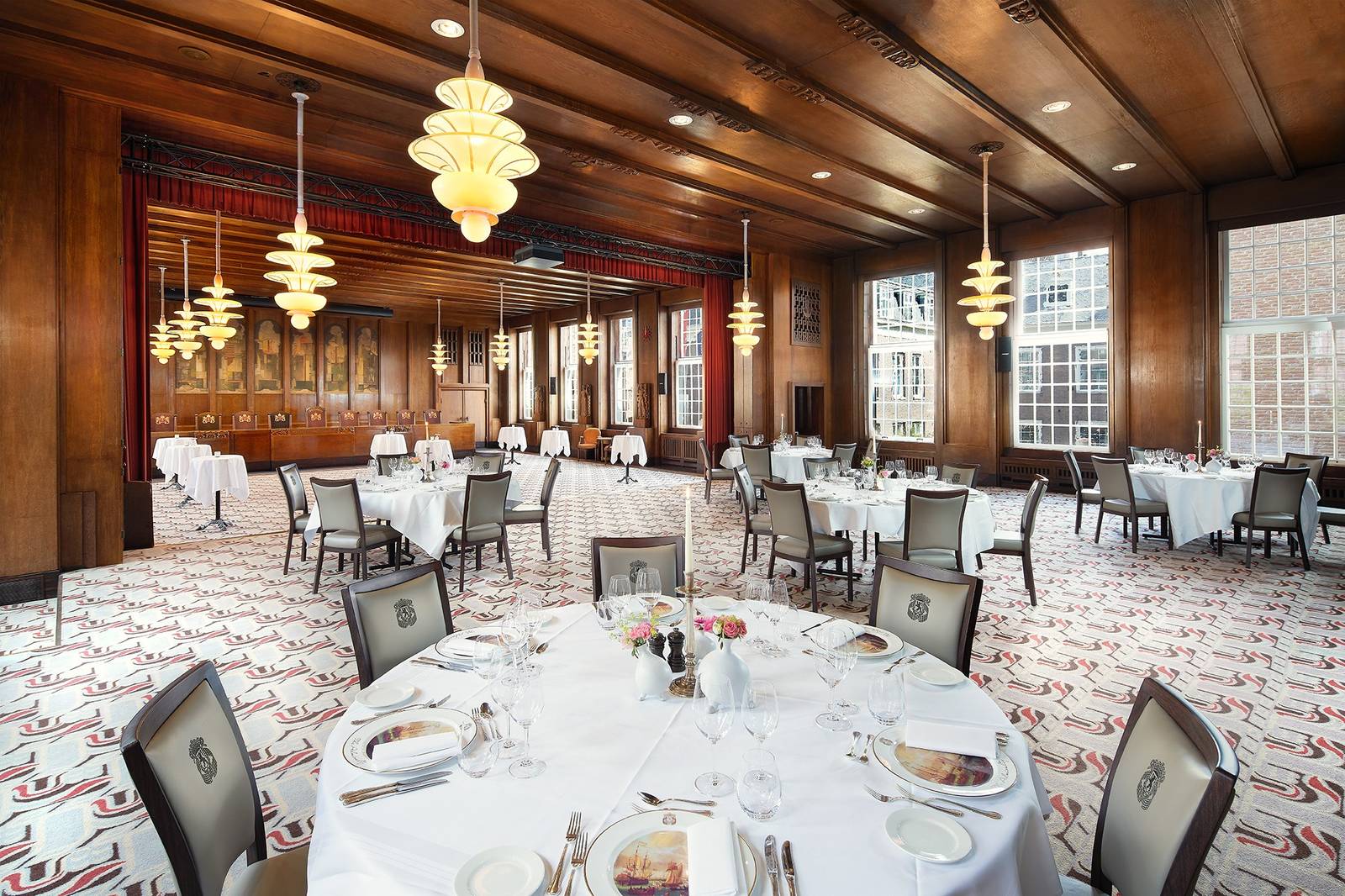 阿姆斯特丹 Sofitel Legend The Grand Bridges 餐廳用餐區