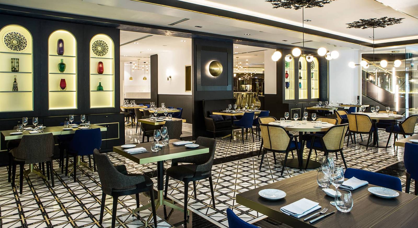 Sofitel Lisbon Liberdade Matiz Lisboa 餐廳用餐區