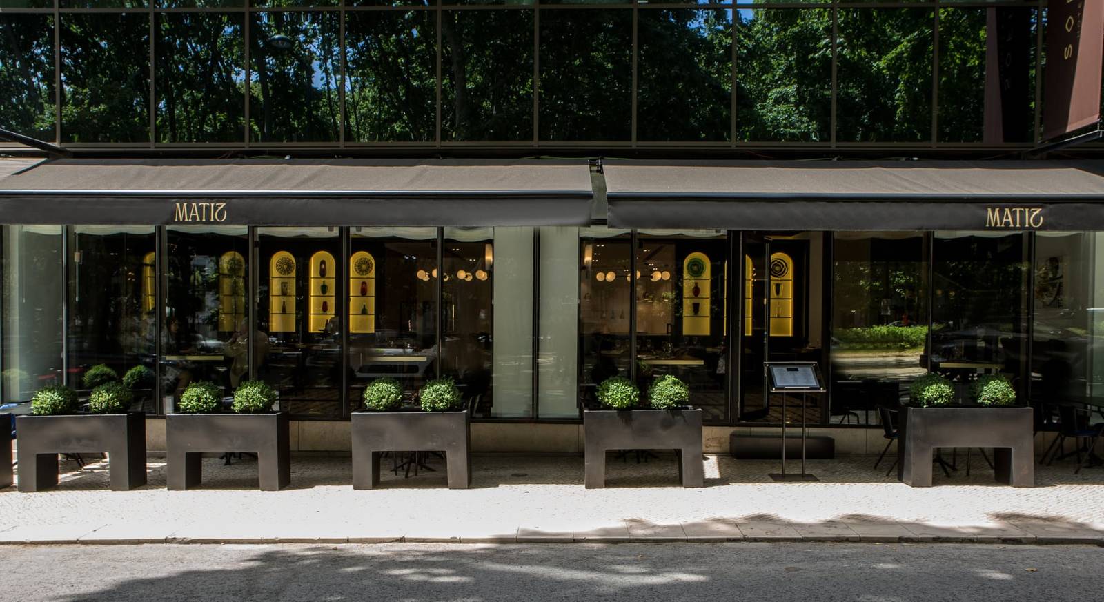 Sofitel Lisbon Liberdade Matiz Lisboa 臨街露天座位