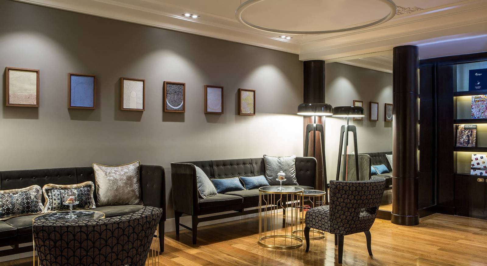 Sofitel Lisbon Liberdade 圖書室酒廊