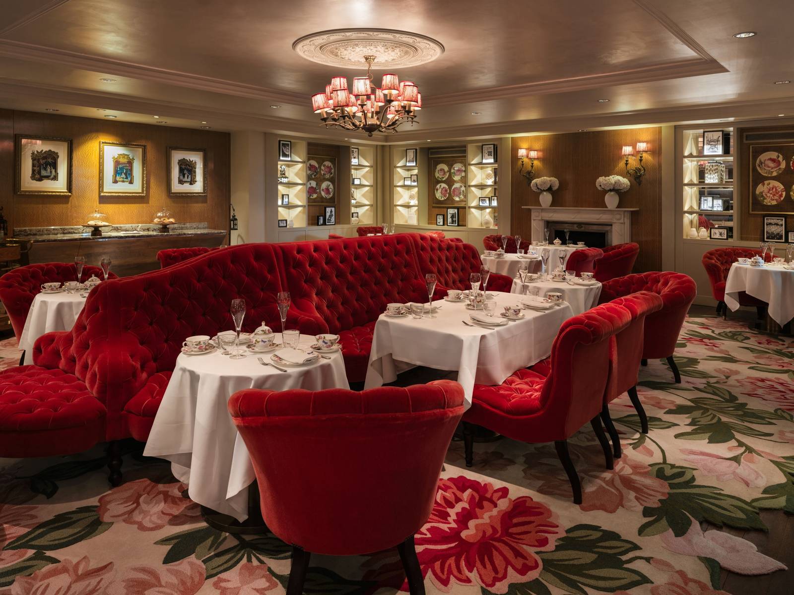 倫敦 Sofitel London St James The Rose Lounge 下午茶廳