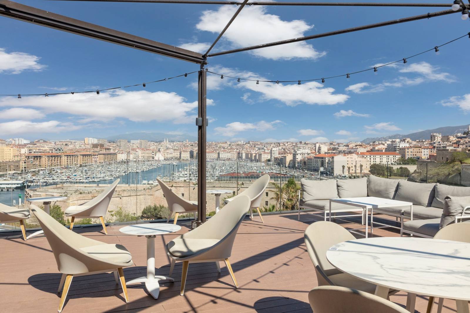 馬賽 Sofitel Le Dantès Skylounge 頂樓露台