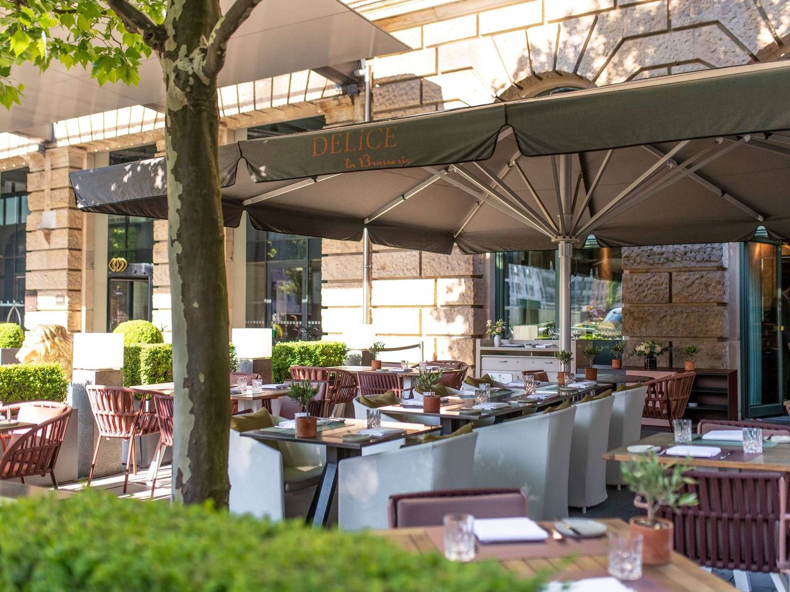 慕尼黑 Sofitel Munich Bayerpost DÉLICE 戶外露台座位