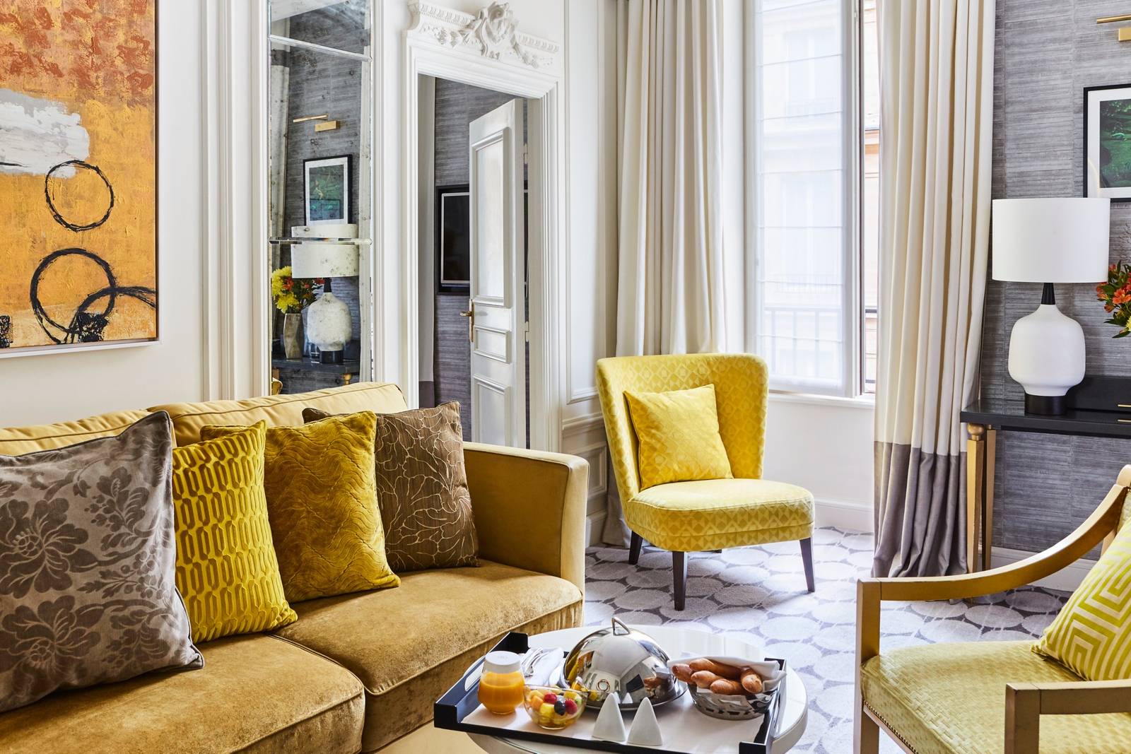 Sofitel Paris Le Faubourg Prestige Suite 起居區