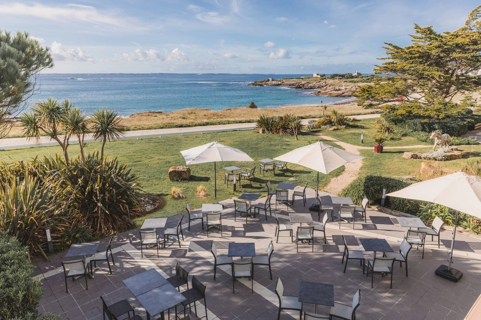 Sofitel Quiberon 海景戶外露台座位