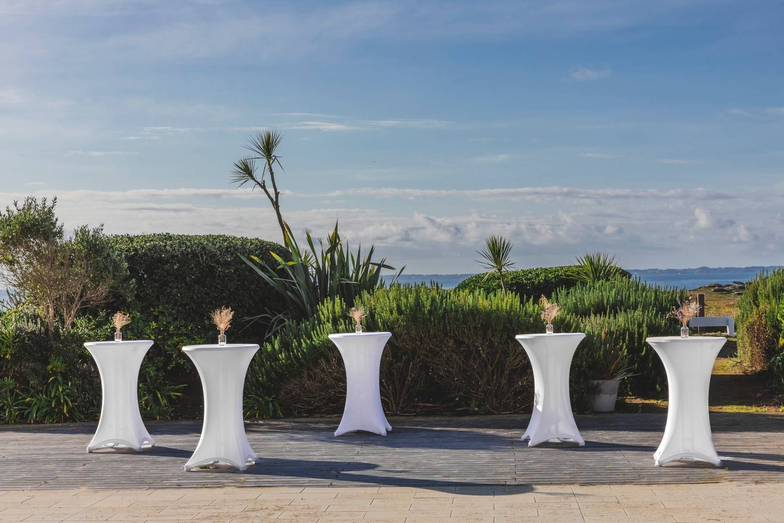 從 Sofitel Quiberon 花園望向基伯龍海岸