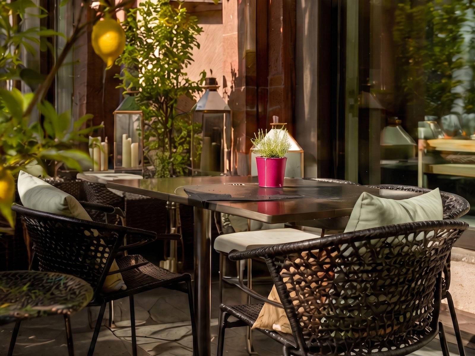 Sofitel Strasbourg Grande Île 酒吧戶外露台座位