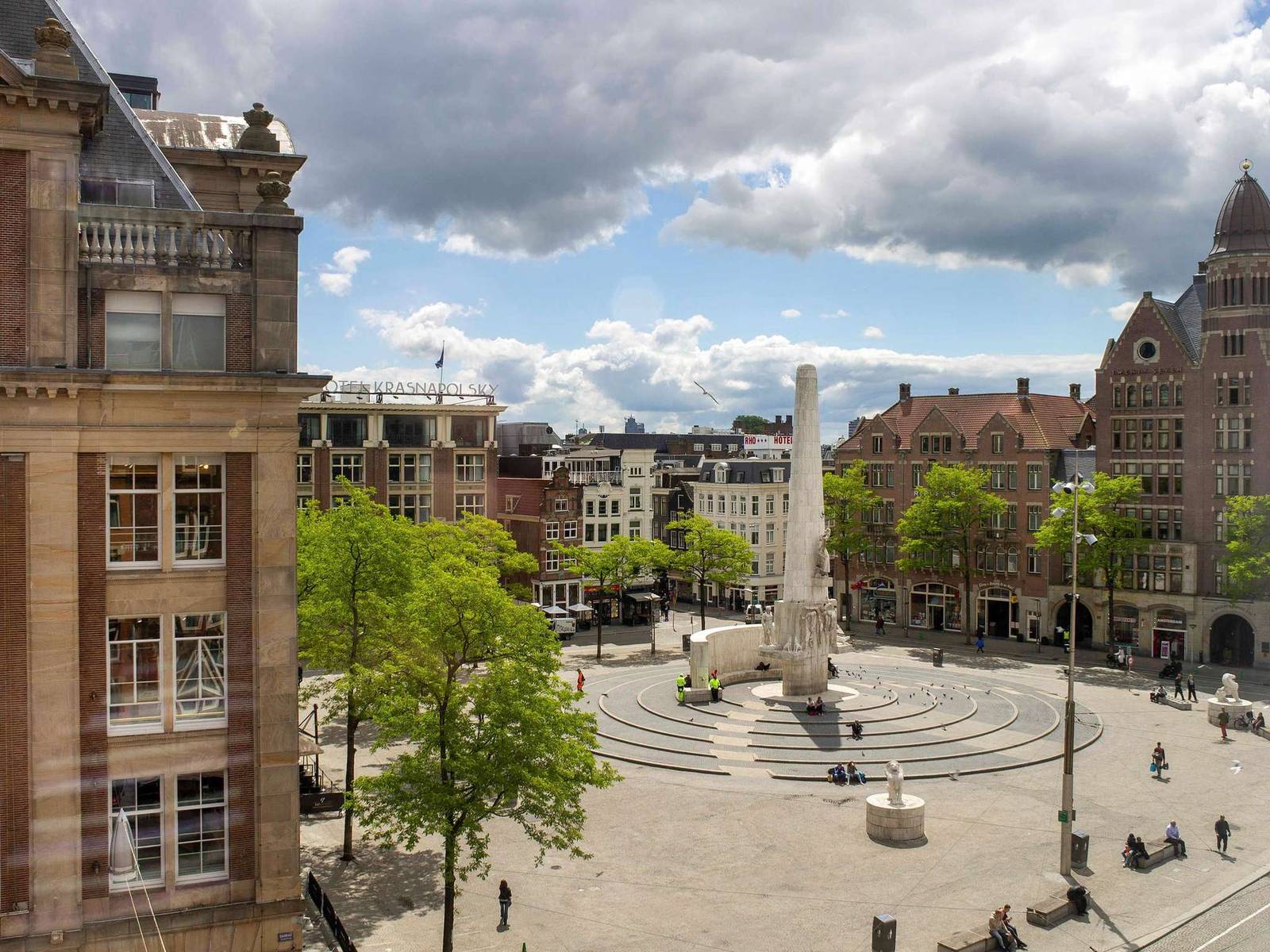 阿姆斯特丹 Swissôtel Amsterdam 旁的水壩廣場