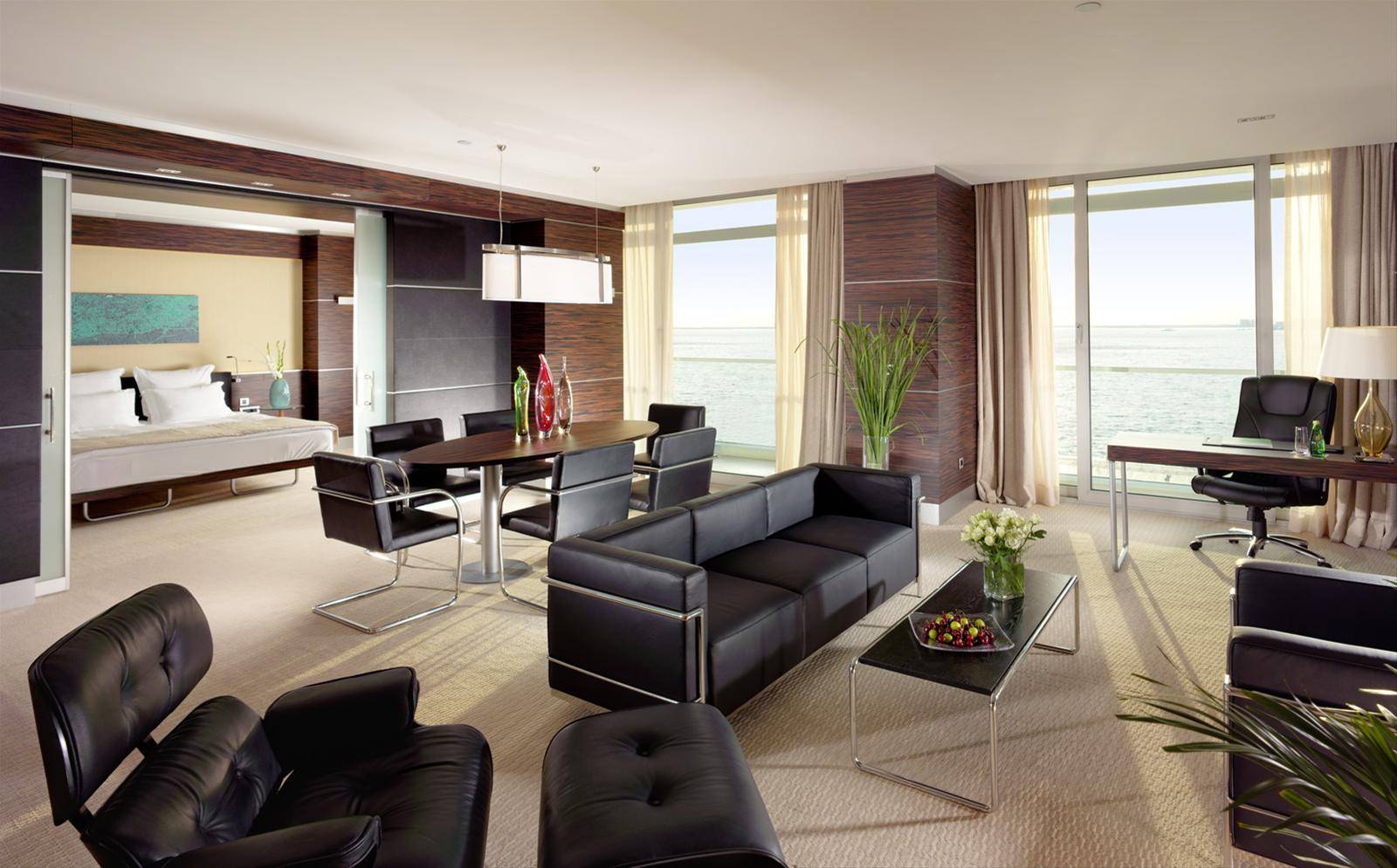伊茲密爾 Swissôtel Büyük Efes Executive Suite 起居區