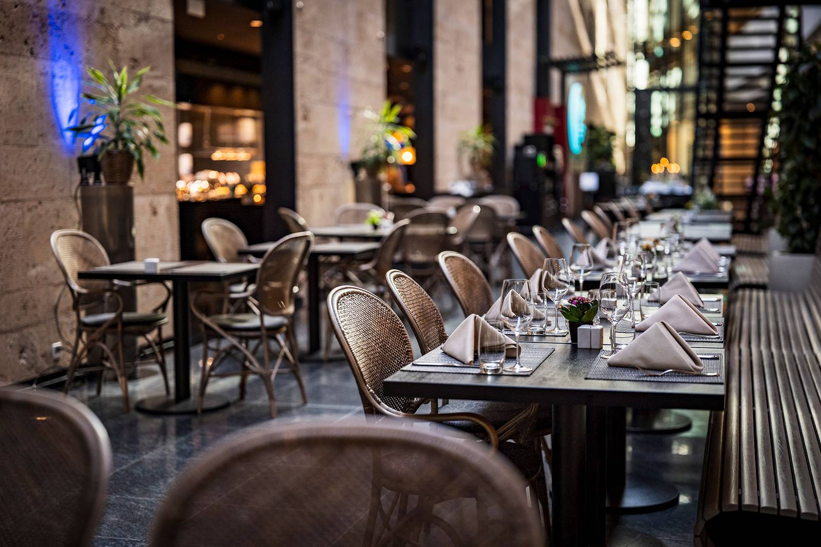伯恩 Swissôtel Kursaal Bern Yù 餐廳中庭座位