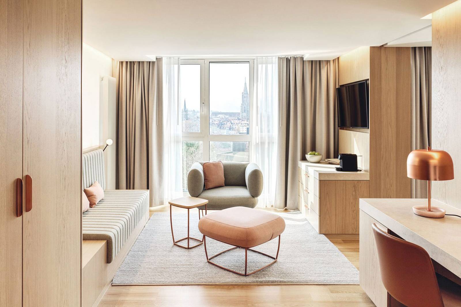 伯恩 Swissôtel Kursaal Bern Vitality Suite 起居區