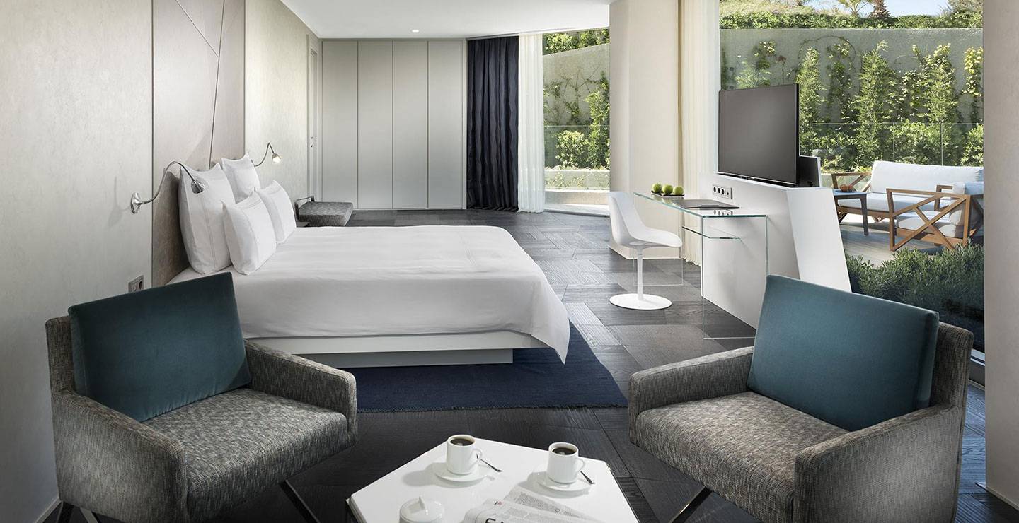 Swissôtel Resort Bodrum Beach 花園景客房起居角落