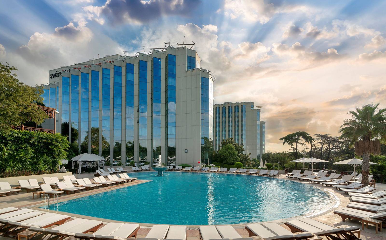 Swissôtel The Bosphorus 戶外泳池