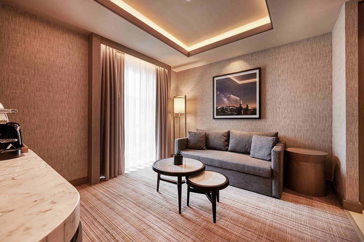 Swissôtel Uludağ Bursa 套房起居室