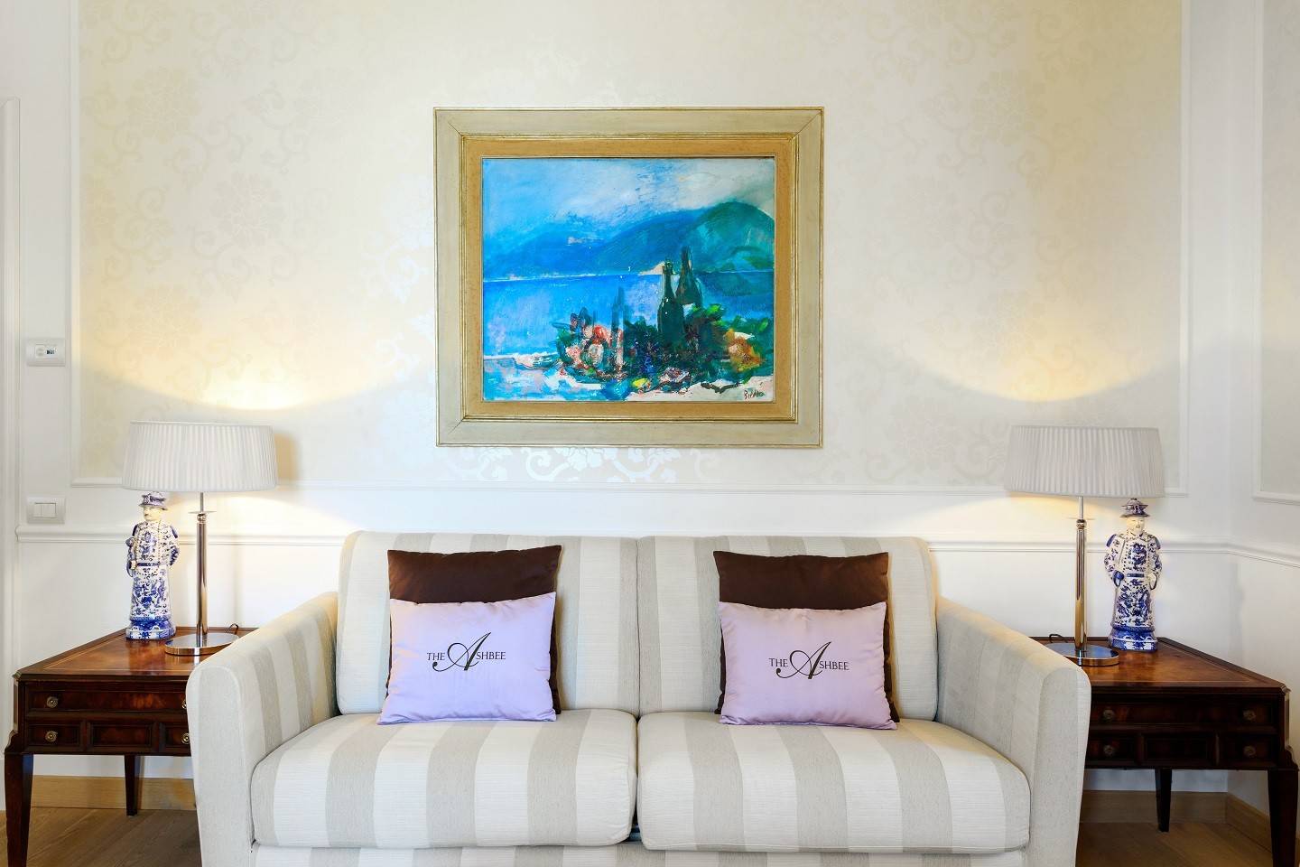 The Ashbee Hotel The Ashbee Suite 起居室