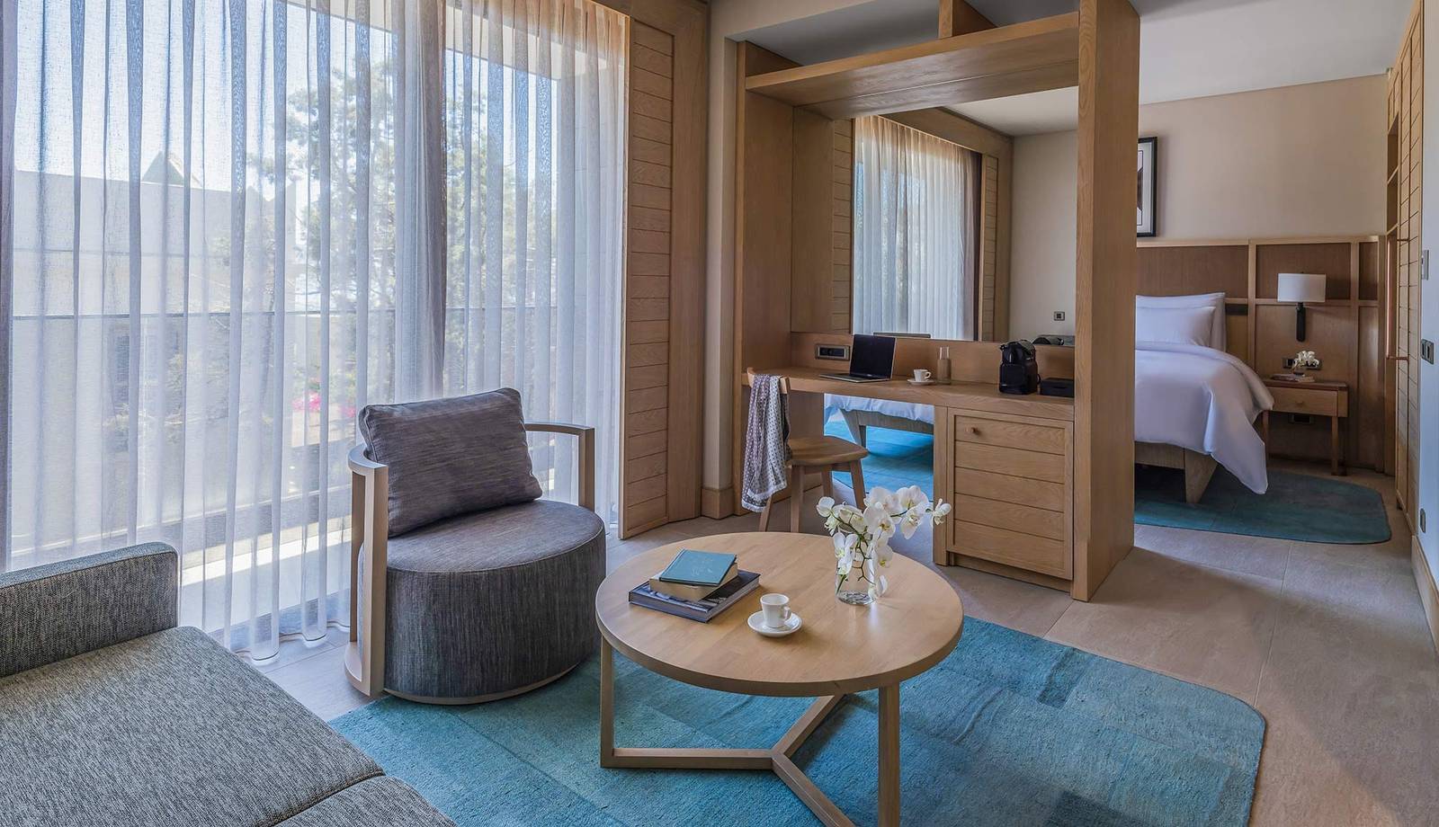 The Bodrum Hotel Yalıkavak Family Suite 起居區