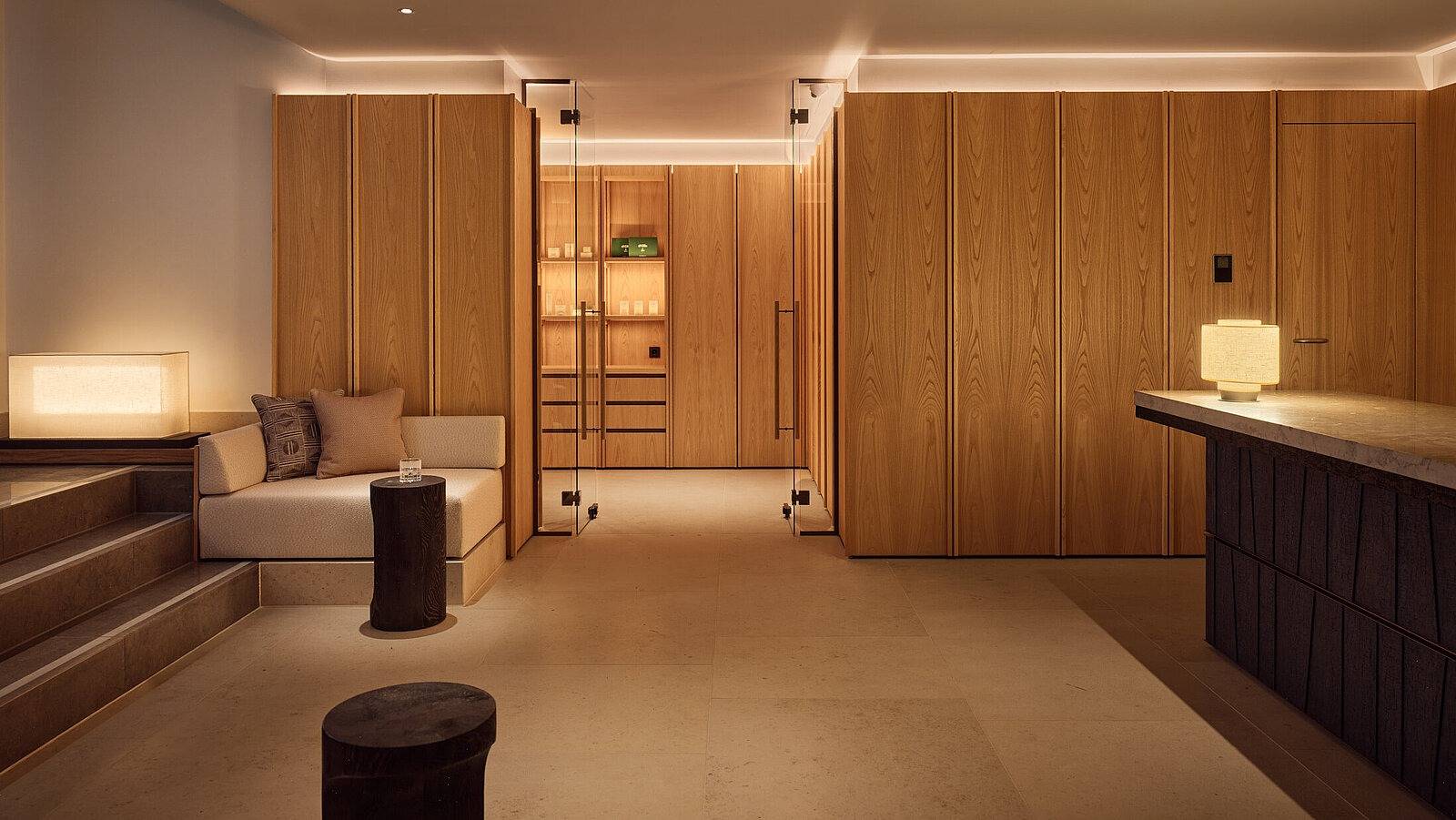 法蘭克福 The Florentin Spa 接待休憩區