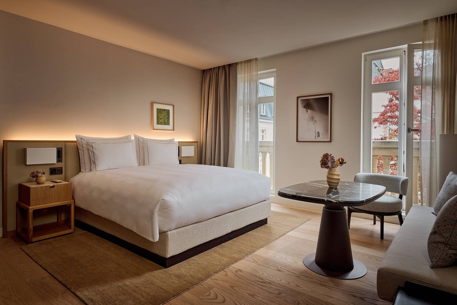 法蘭克福 The Florentin Deluxe Garden Room 客房