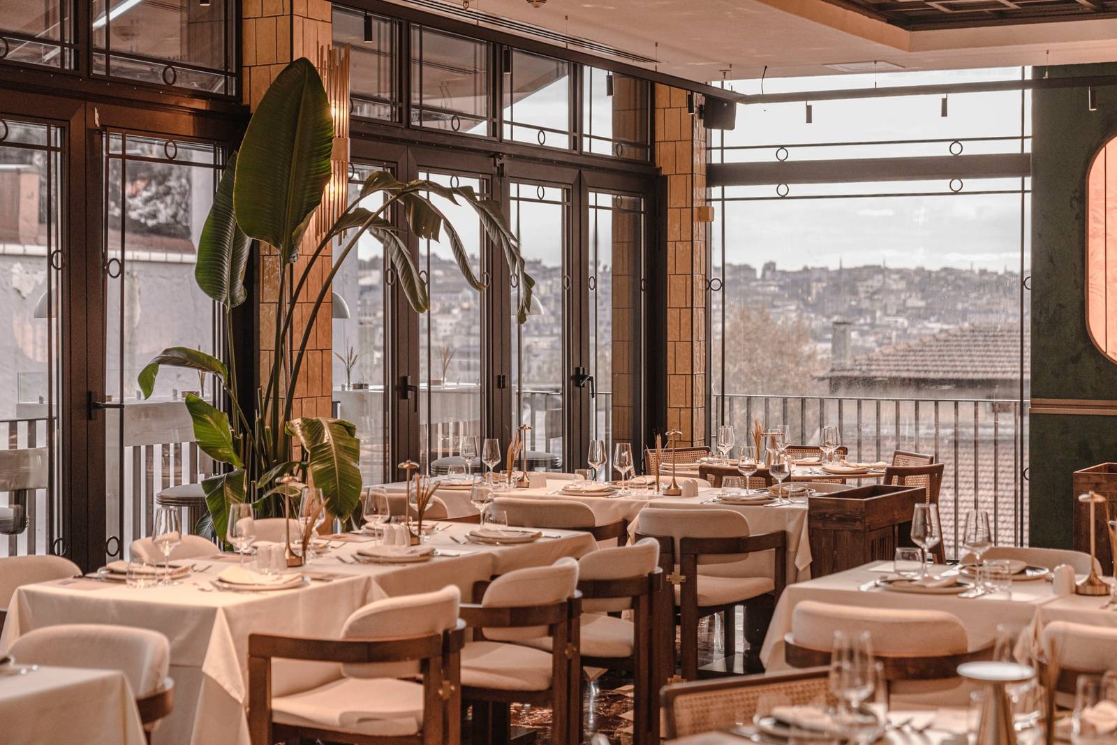 伊斯坦堡 The Galata Hotel 餐廳用餐區
