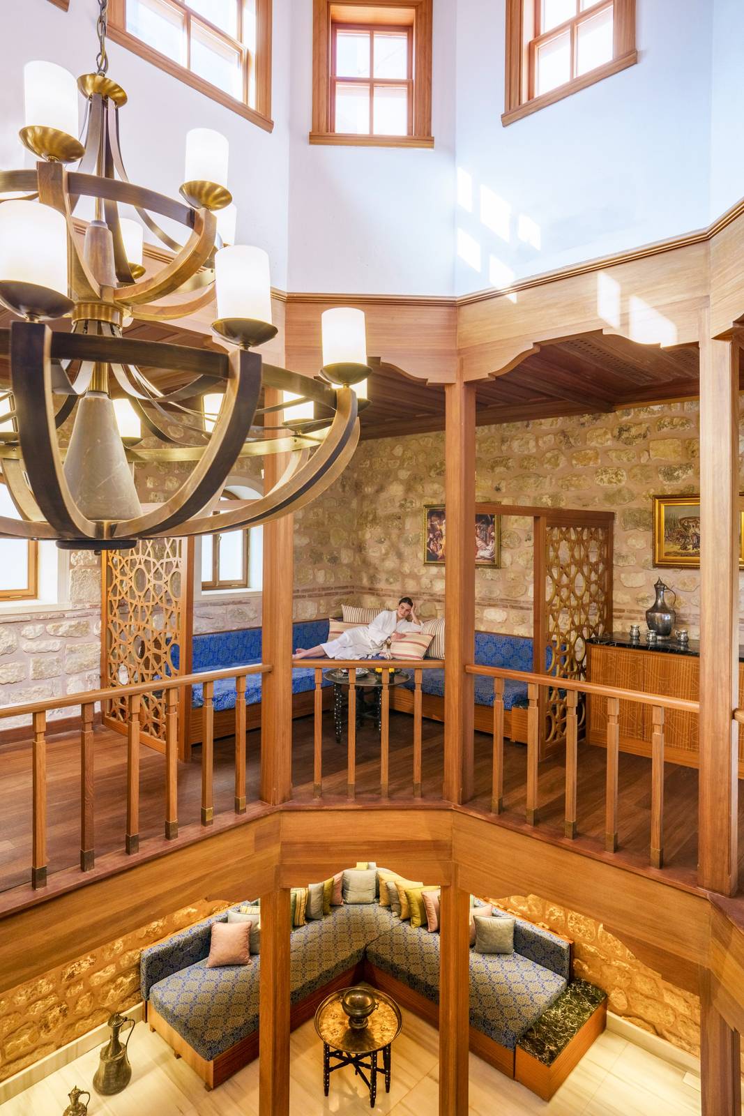 伊斯坦堡 The Galata Hotel 土耳其浴場大廳