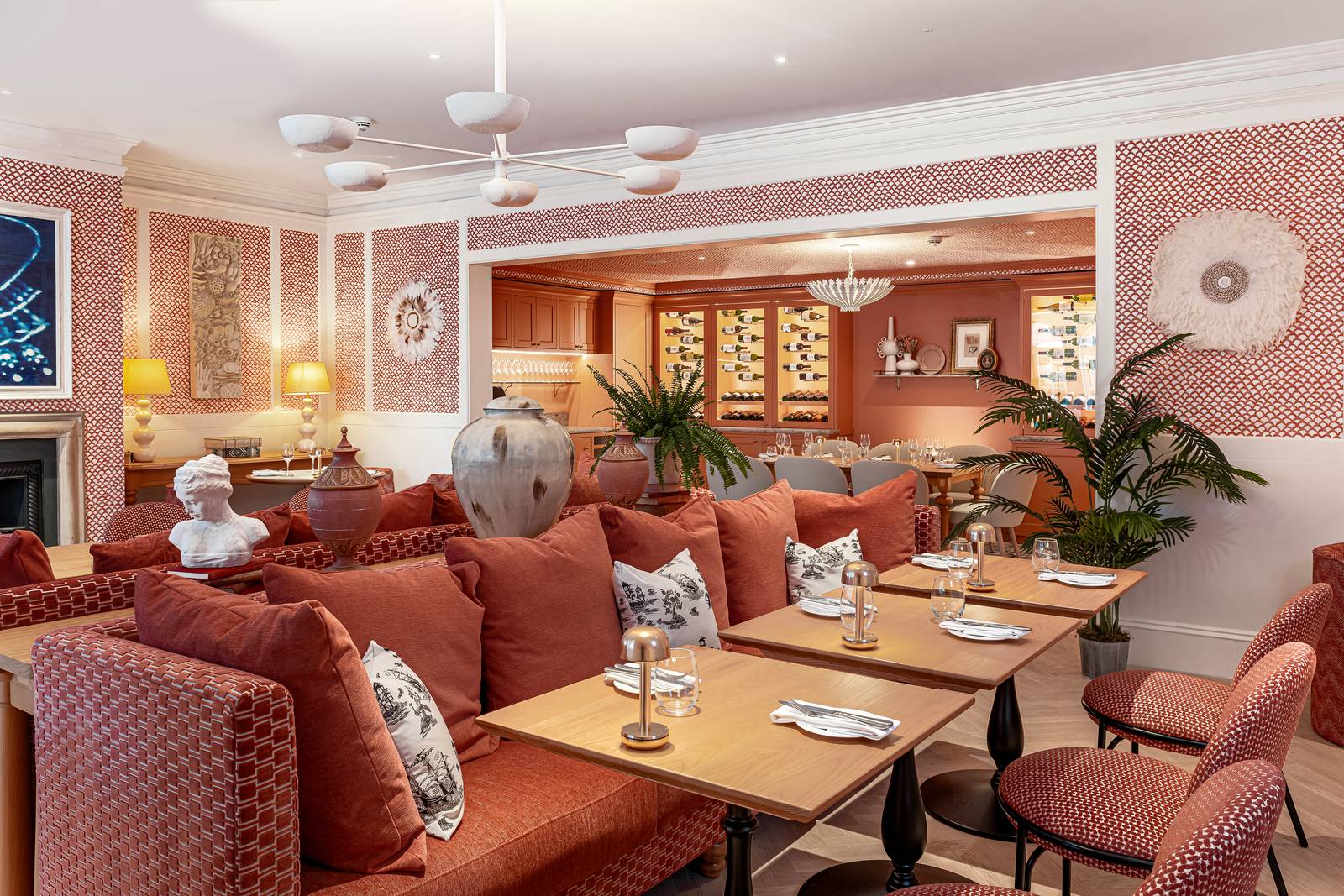 The Royal Crescent Hotel Montagu's Mews 餐廳用餐區