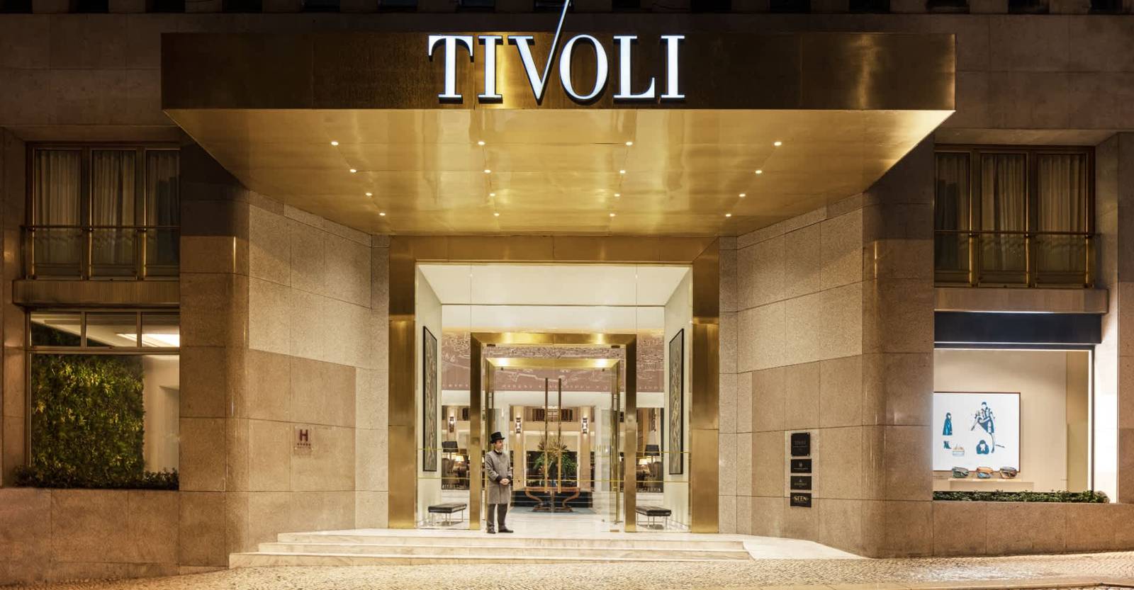 Tivoli Avenida Liberdade 自由大道上的酒店入口
