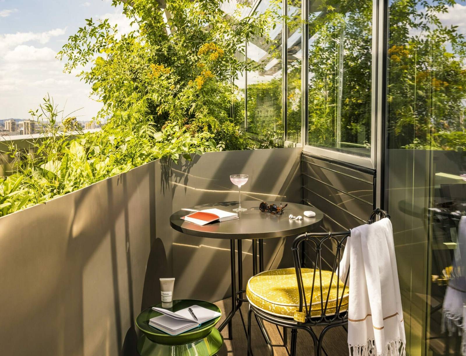 巴黎 TOO Hotel Deluxe Terrace 客房私人露台
