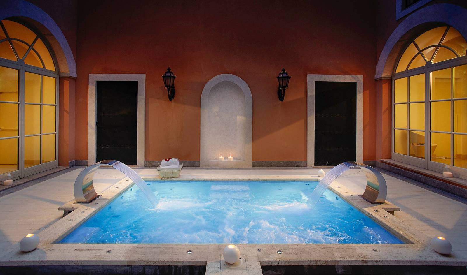 羅馬 Villa Agrippina Gran Meliá Spa 戶外活力按摩池