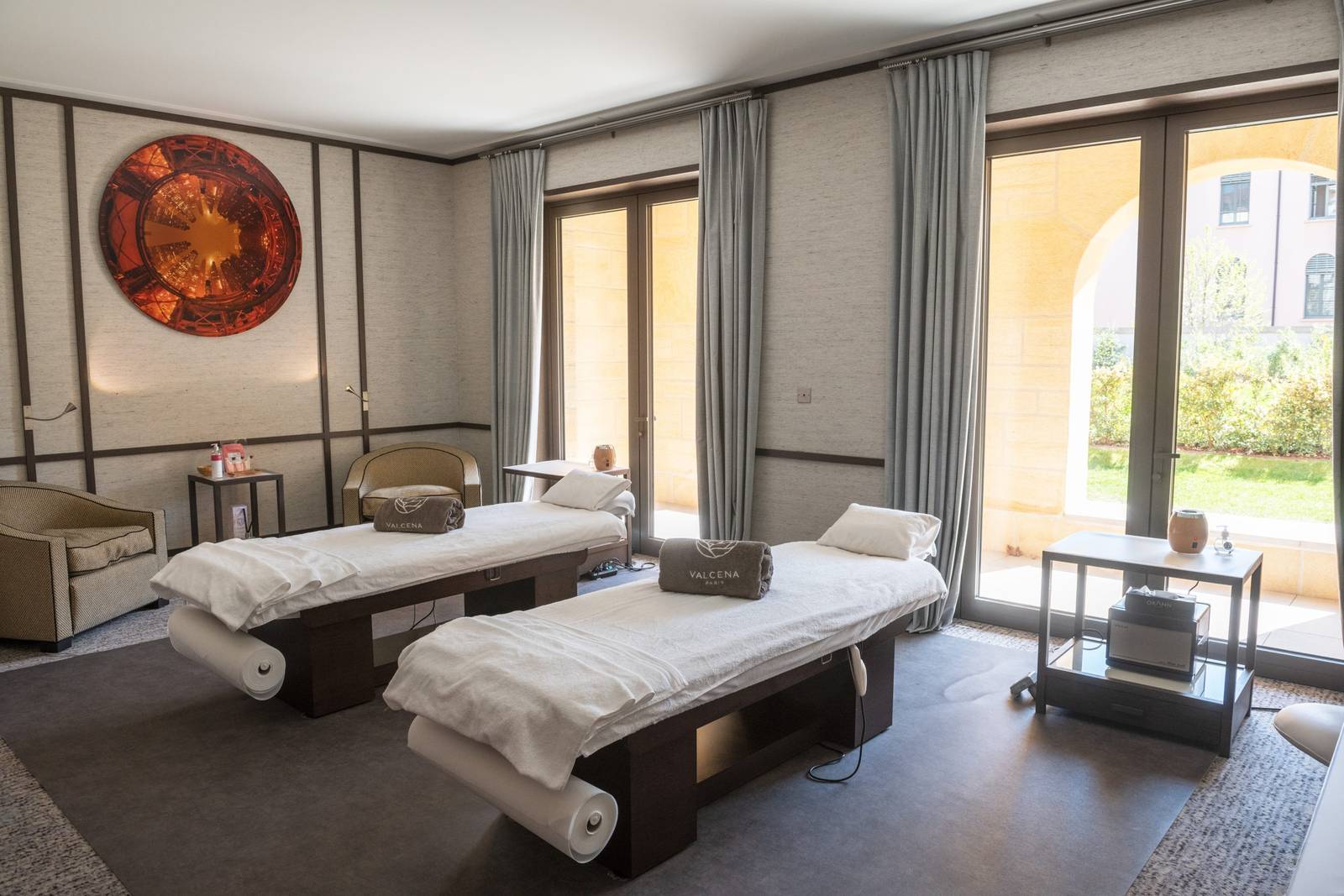 里昂 Villa Maïa Spa 雙人療程室