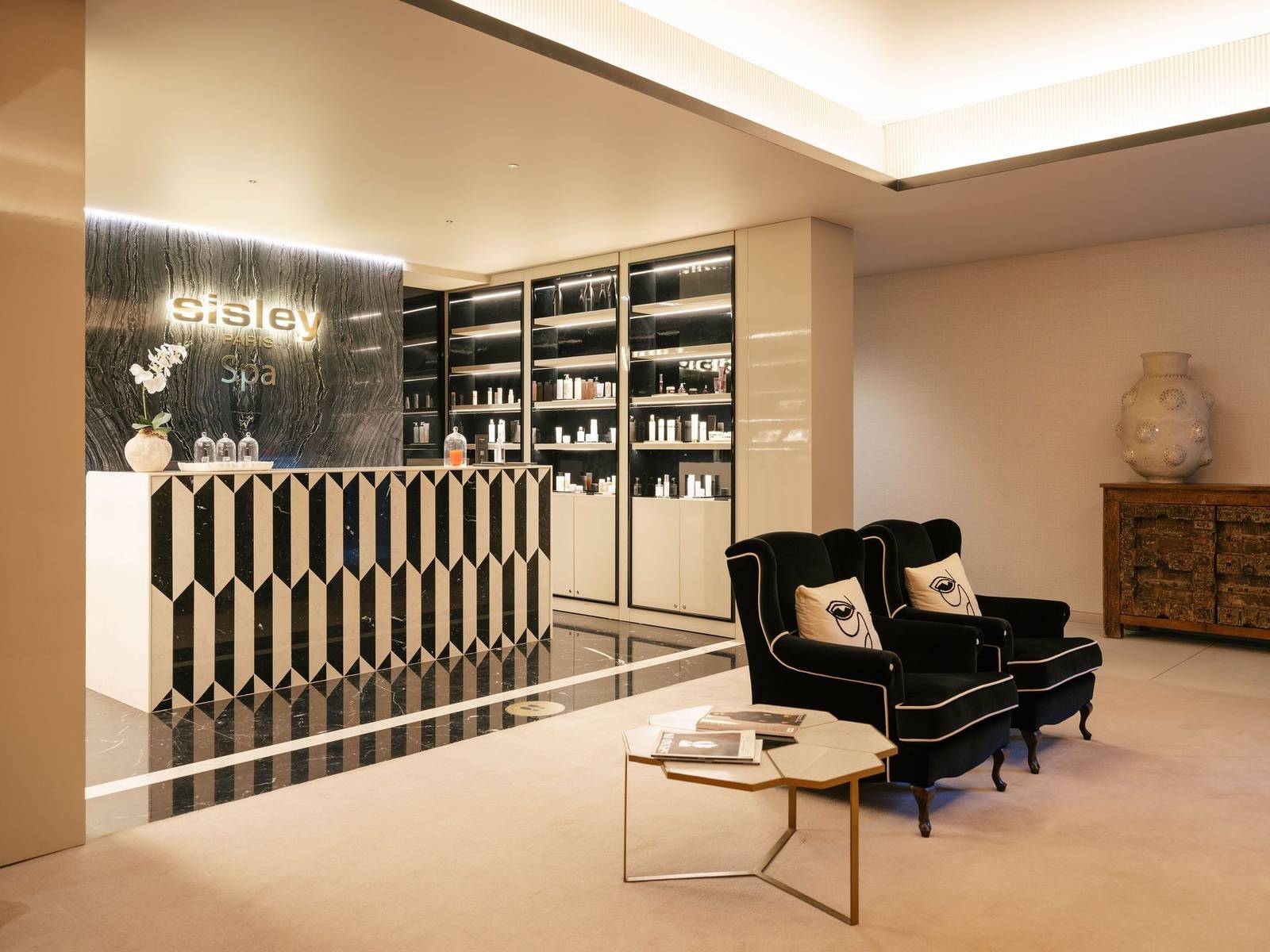 Vinha Boutique Hotel Sisley Paris Spa 接待區