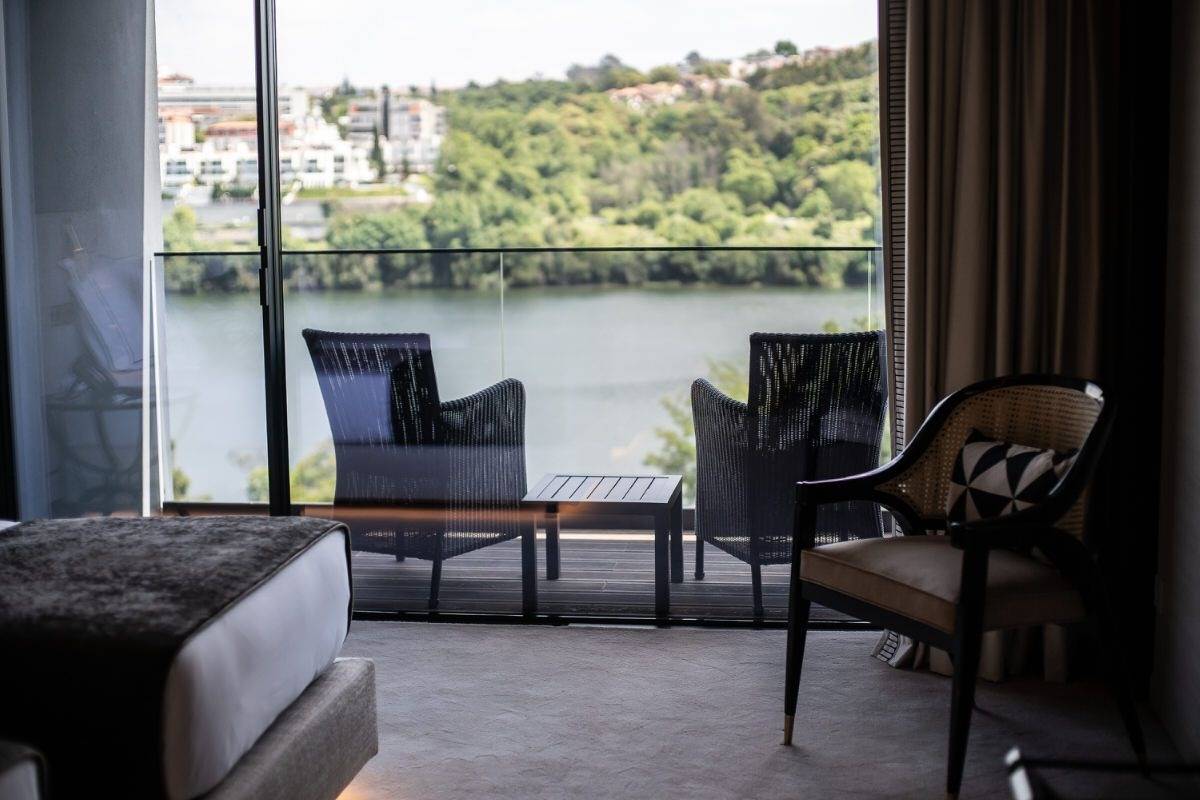 Vinha Boutique Hotel Deluxe River View Room 陽台河景