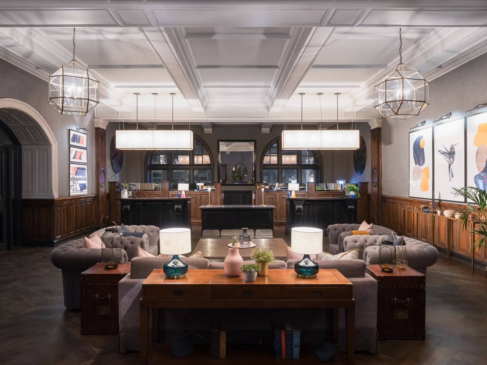 voco Grand Central Glasgow 大廳